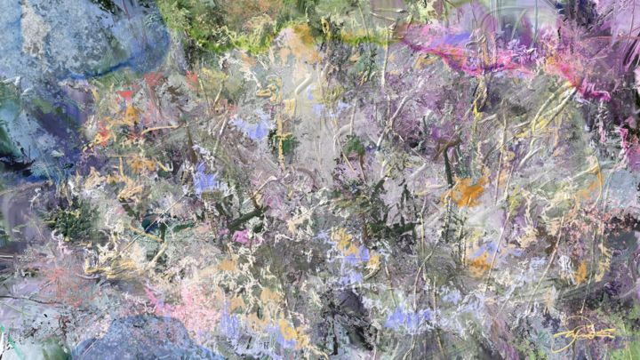 "201711130014flowers" başlıklı Tablo Skywalker tarafından, Orijinal sanat, Mürekkep