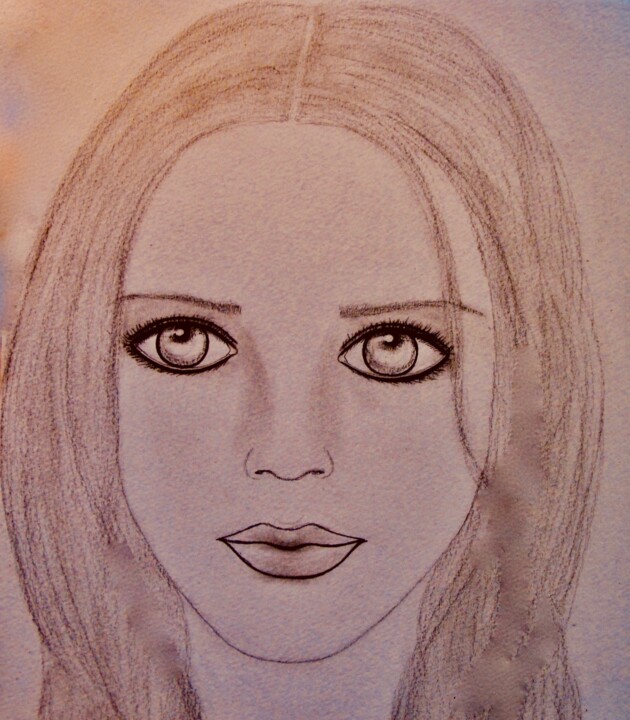 Drawing titled "Remembering, portra…" by Liza Peninon, Original Artwork, Pencil
