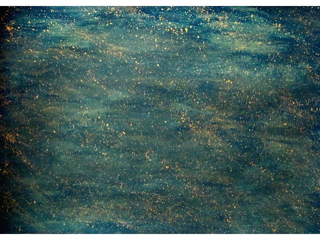 Painting titled "Cosmic Waves, abstr…" by Liza Peninon, Original Artwork, Acrylic