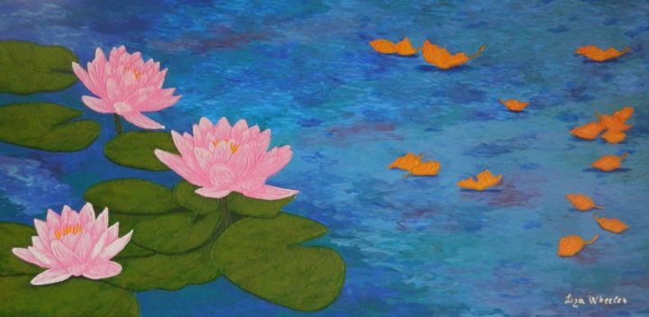 Last Song Of Summer Large Lotus Flower Painting Painting By Liza Wheeler Artmajeur Last Song Of Summer Large Lotus Flower Painting Painting By Liza Wheeler Artmajeur