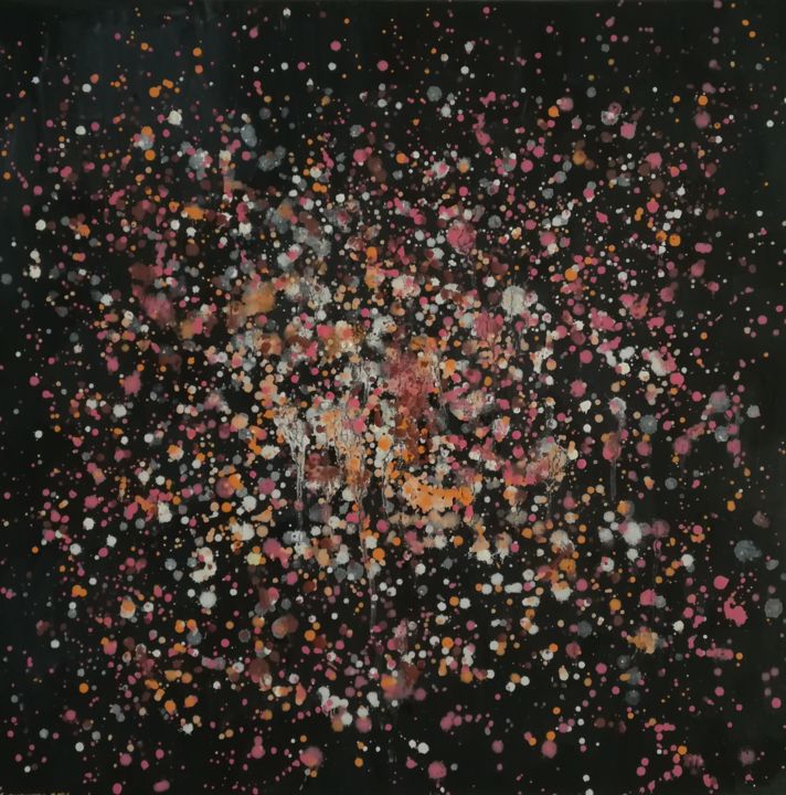 Painting titled "Новая жизнь" by Elizaveta Kudryvtsva, Original Art, Tempera