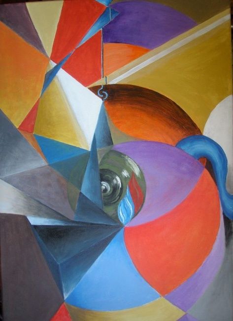 Malarstwo zatytułowany „ull de cec” autorstwa Paco Ibañez  Prieto, Oryginalna praca