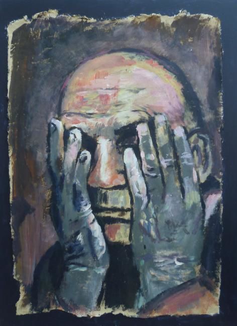 Pintura titulada "Human Emotion (1)" por Loaded88, Obra de arte original, Oleo