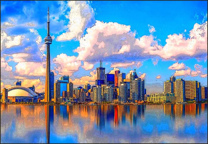 Paysage Urbain Canada Digital Arts By Nausikaa Artmajeur