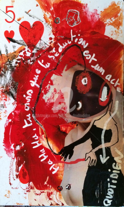Картина под названием "j'ai envie de b……" - Loic Tarin (Doudoudidon), Подлинное произведение искусства, Акрил