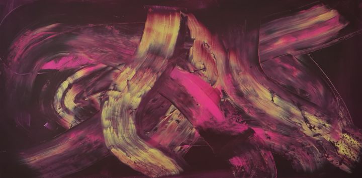 Painting titled "114/2021" by Loire, Original Art, Acrylic