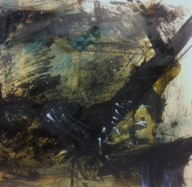 Pintura titulada "Abstracción47" por Lola Castillejo Ribera, Obra de arte original