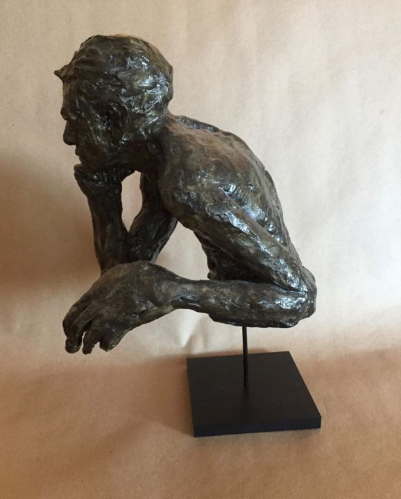 Sculpture titled "Ralph" by Laurence D Antonio Lignel, Original Art, Ceramics