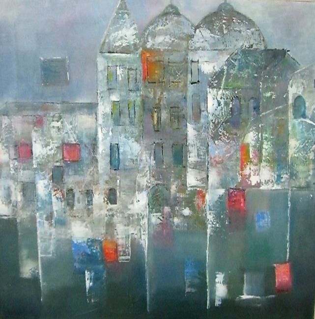 Peinture intitulée "Venise" par Lomaco, Œuvre d'art originale