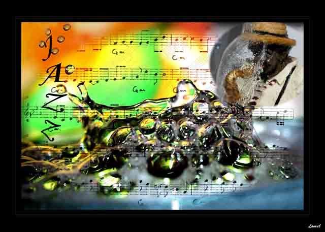 Digital Arts titled "jazz 6" by Lomel, Original Artwork