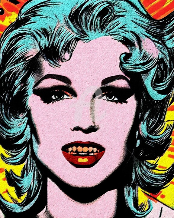 Oprør forstørrelse annoncere Andy Warhol 010, Digital Arts by Joseph Long | Artmajeur