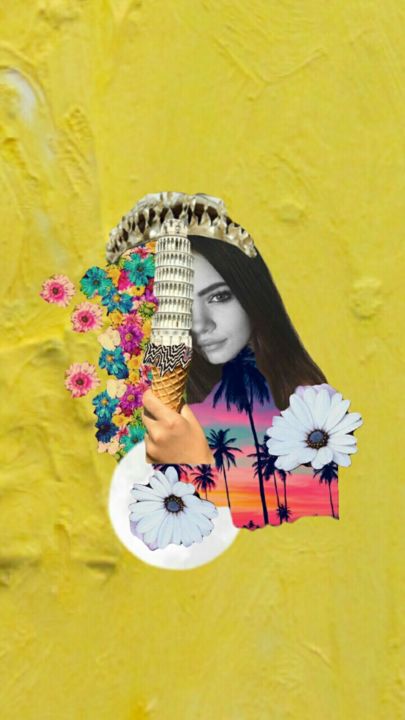Arts numériques intitulée "Digital collage" par Loofa Alhaj, Œuvre d'art originale, Photo montage