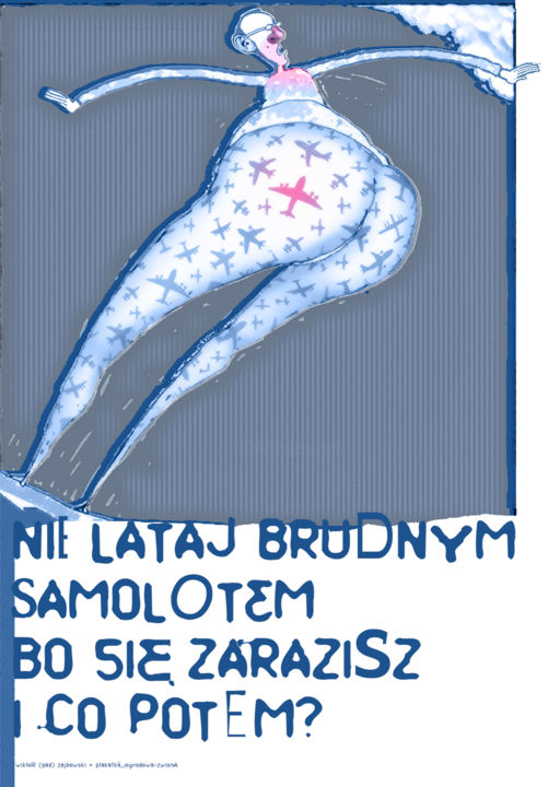 Digital Arts titled "Nie lataj brudnym s…" by Victor Gad, Original Artwork, 2D Digital Work