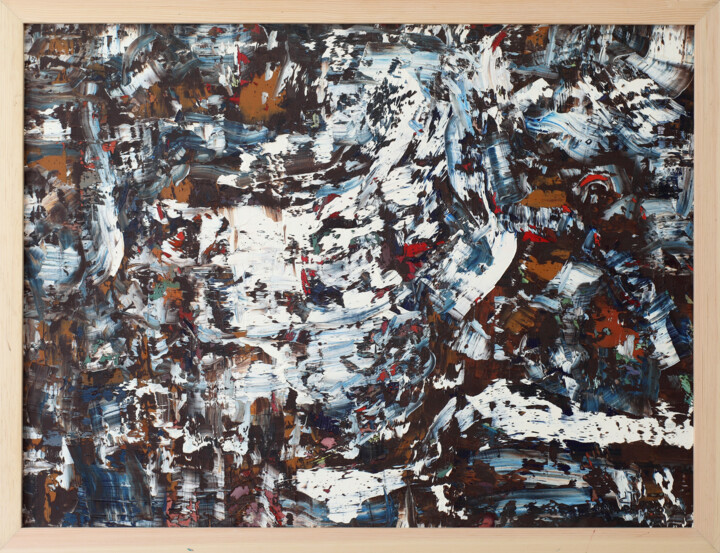 Картина под названием "III 5 Original oil…" - Lora Pavlova, Подлинное произведение искусства, Масло