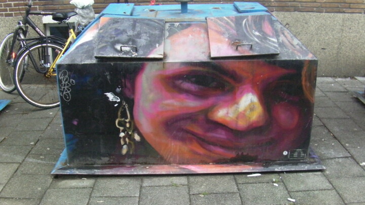 Photography titled "Graffiti in Rotterd…" by Lord Faz, Original Artwork, Non Manipulated Photography