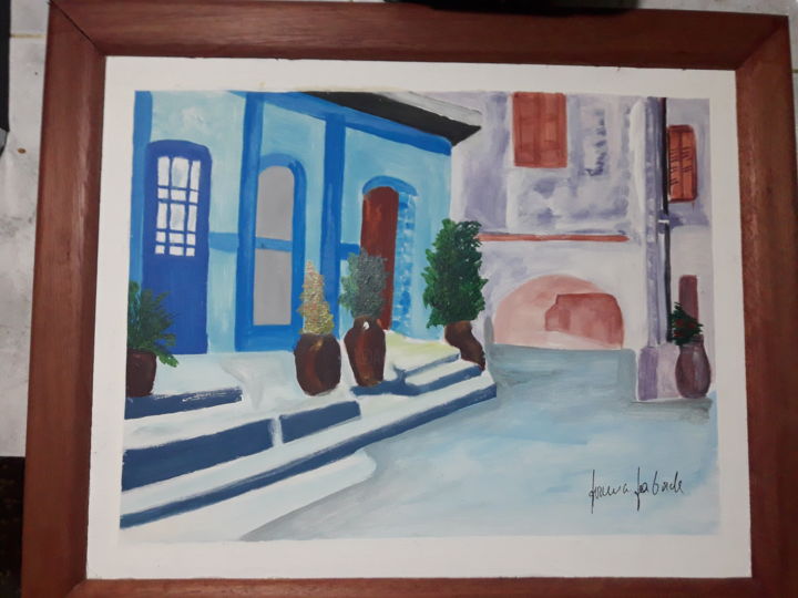 Pintura titulada "Sin titulo" por Lola, Obra de arte original, Acrílico