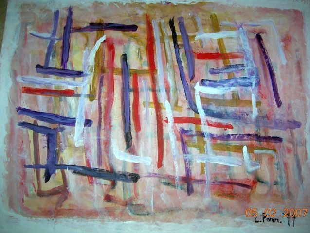 Painting titled "Mostra_11" by Laura Parrinello, Original Artwork