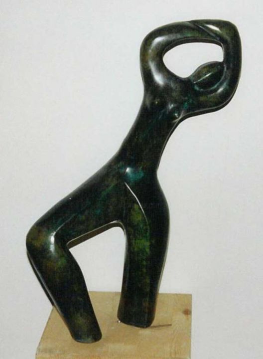 Sculpture intitulée "Elan" par Josie Lorente Achache, Œuvre d'art originale