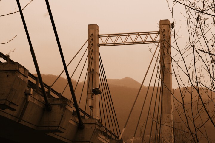 Photography titled "ponte grande" by Lorenzo Corti, Original Artwork, Digital Photography