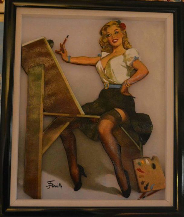 Peinture intitulée "fb-img-145660500474…" par Lorenzo Jessilia, Œuvre d'art originale,