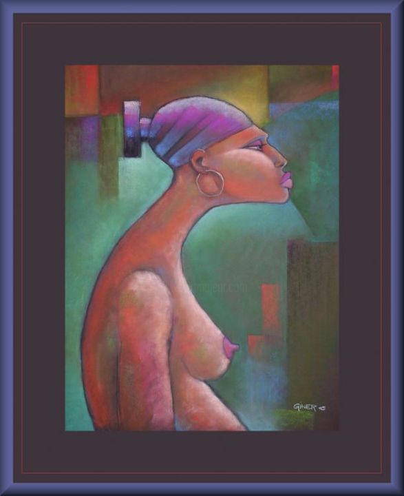 Painting titled " DIVA" by Giner, Original Artwork