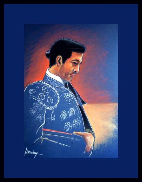 Painting titled "VICENTE BARRERA" by Giner, Original Artwork