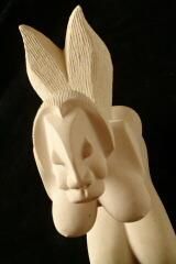 Sculpture titled "Déesse de l Amour d…" by Lorenzo Mallet, Original Artwork, Stone