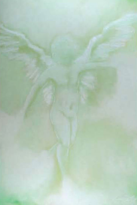 Картина под названием "Miracles" - Lorraine Coffey, Подлинное произведение искусства, Пастель