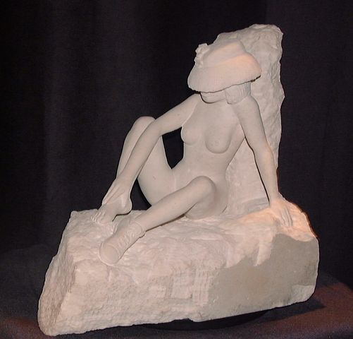 Sculpture,  7,9x13,8 in 