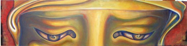 Pittura intitolato "Spasmo" da Loredana Mortellaro, Opera d'arte originale,