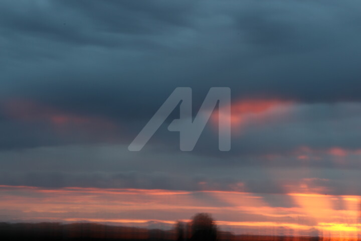 Photographie intitulée "Projected Sky_2" par Glenn Michael Morley, Œuvre d'art originale, Photographie numérique