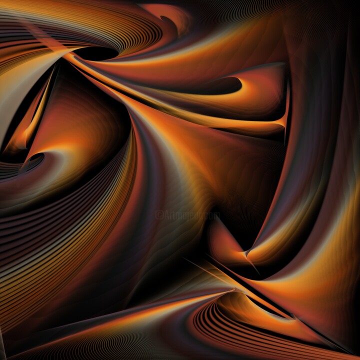 Digital Arts titled "Electrolyse" by Lotus20artabstrait, Original Artwork, Digital Painting