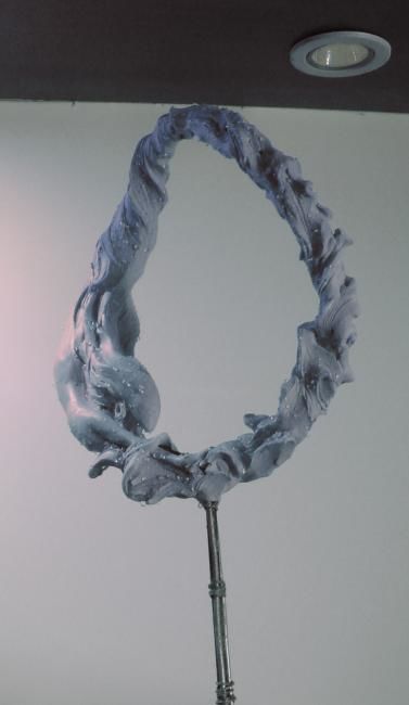 Sculptuur getiteld "戏浪" door Lu Ren, Origineel Kunstwerk, Gietwerk