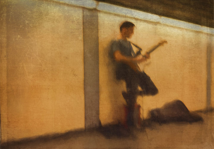 Photography titled "tunnel-music.jpg" by Louis Agius, Original Artwork