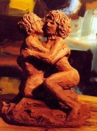 Sculpture intitulée "RELATION SEXUELLE S…" par Louis Runemberg, Œuvre d'art originale