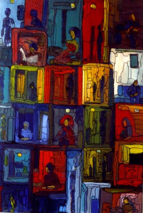 Painting titled "WINDOWS 10 (ARTPRIC…" by Louis Runemberg, Original Artwork