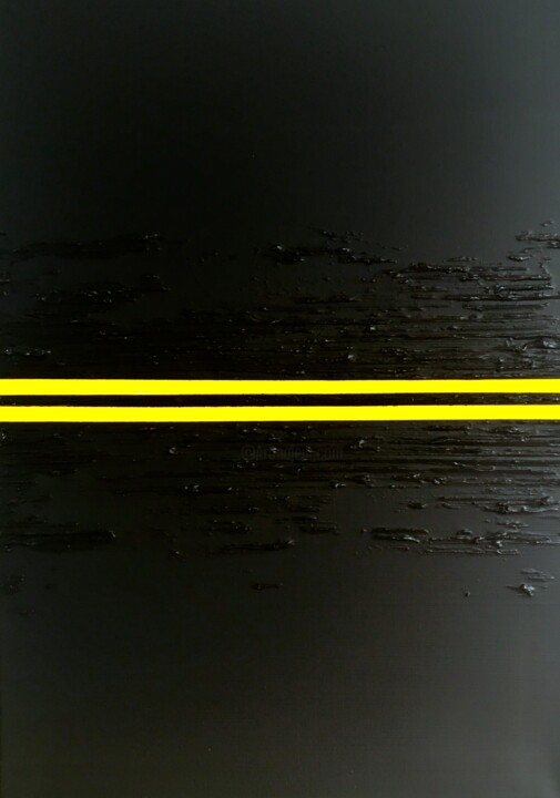 绘画 标题为“Fast Line” 由Louis-Victor Frémont, 原创艺术品, 丙烯