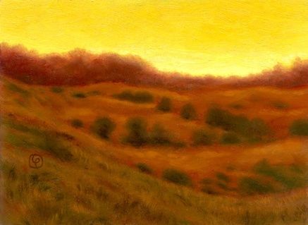 Painting titled "Ten Minutes of Dawn" by Louis Pirro, Original Artwork