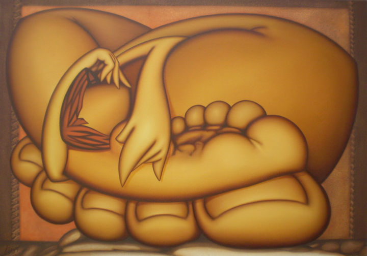 Pintura intitulada "123.jpg" por Lourenco Lourenco Goncalves, Obras de arte originais,
