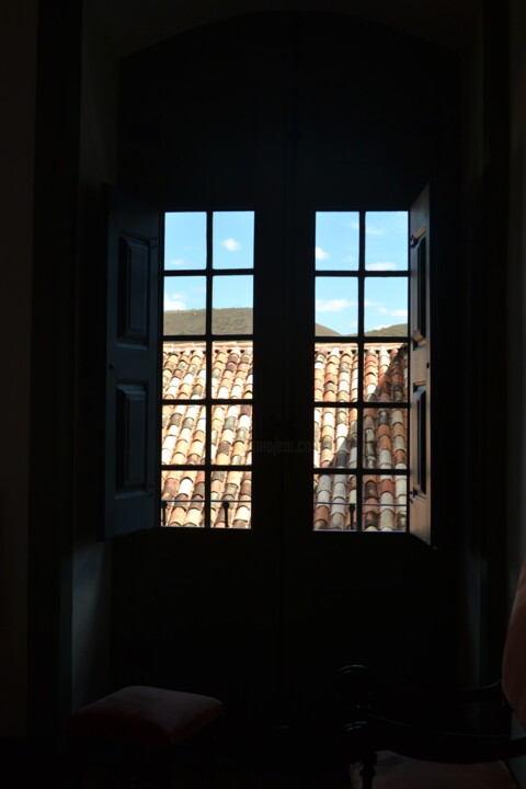 Fotografia intitulada "Window Ouro Preto 10" por Luiz Pantaleão (Panta), Obras de arte originais, Fotografia Não Manipulada