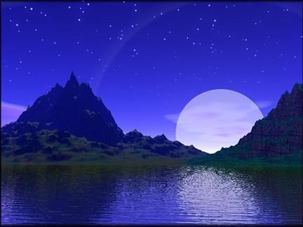 Arte digitale intitolato "MoonLight" da Raevyn, Opera d'arte originale
