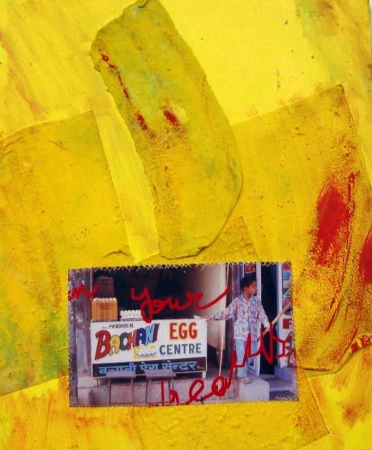 Peinture intitulée "Eggs King" par Laurence Savelli, Œuvre d'art originale