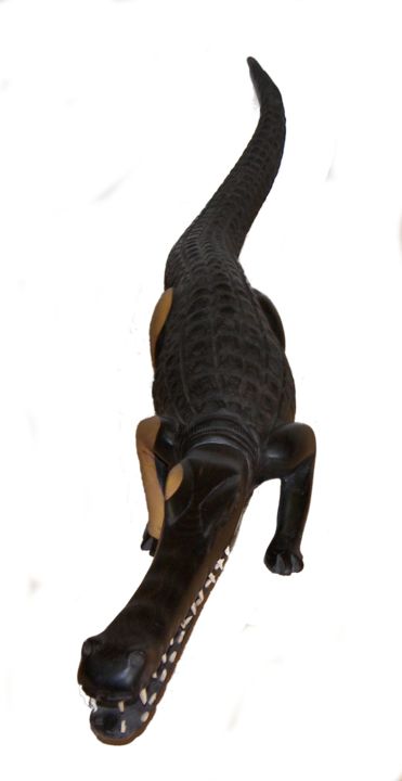 "Le gavial" başlıklı Heykel Luc Lavroff tarafından, Orijinal sanat