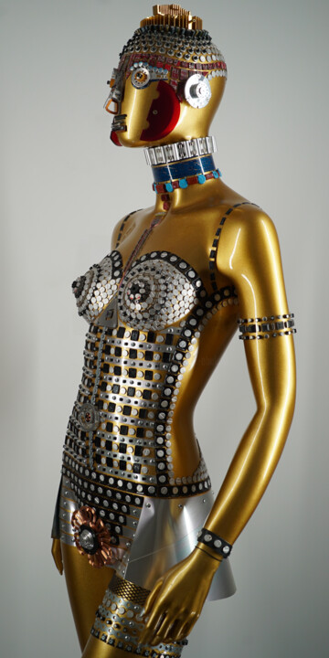 Design intitulée "Karelle" par Lucobukow, Œuvre d'art originale, Accessoires