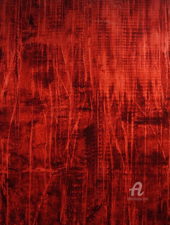 Картина под названием "LOVER’S BLOOD" - Luca Brandi, Подлинное произведение искусства, Акрил
