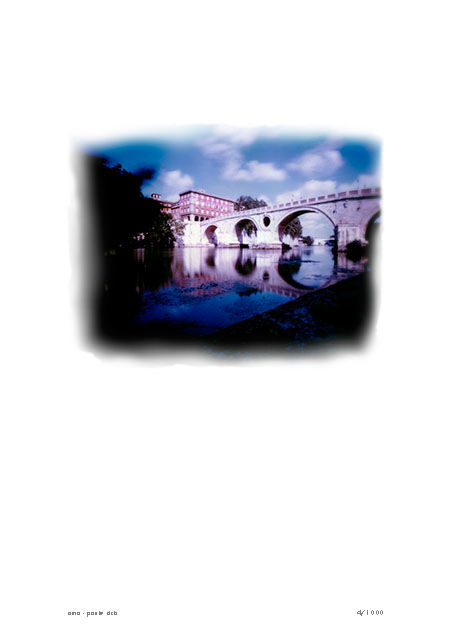 Фотография под названием "roma - ponte sisto" - Luca Baldassari, Подлинное произведение искусства