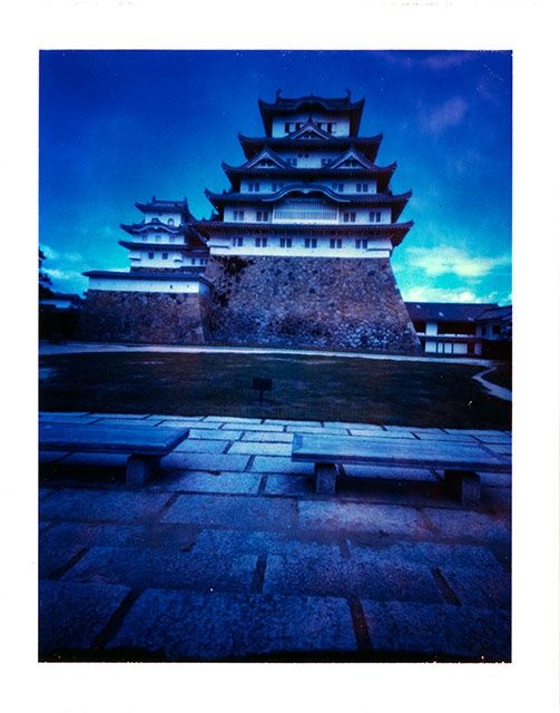 Fotografia intitolato "castello himeji #02" da Luca Baldassari, Opera d'arte originale