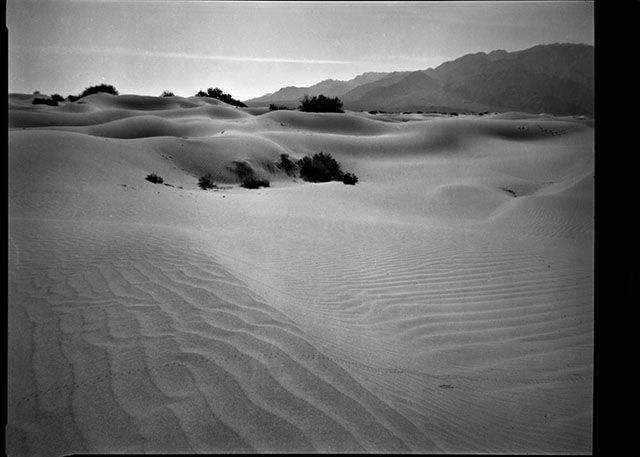 Photography titled "dead valley - dune" by Luca Baldassari, Original Artwork