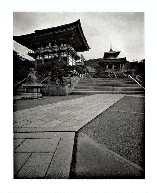 Fotografie getiteld "kiyomizu tempio #01" door Luca Baldassari, Origineel Kunstwerk