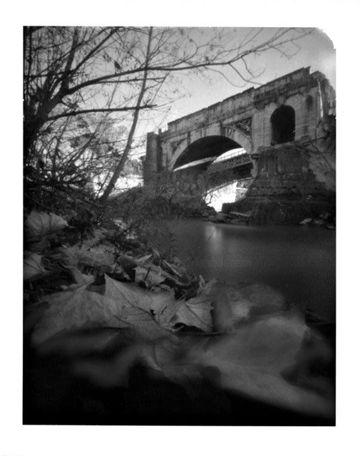 Fotografia intitolato "ponte rotto" da Luca Baldassari, Opera d'arte originale